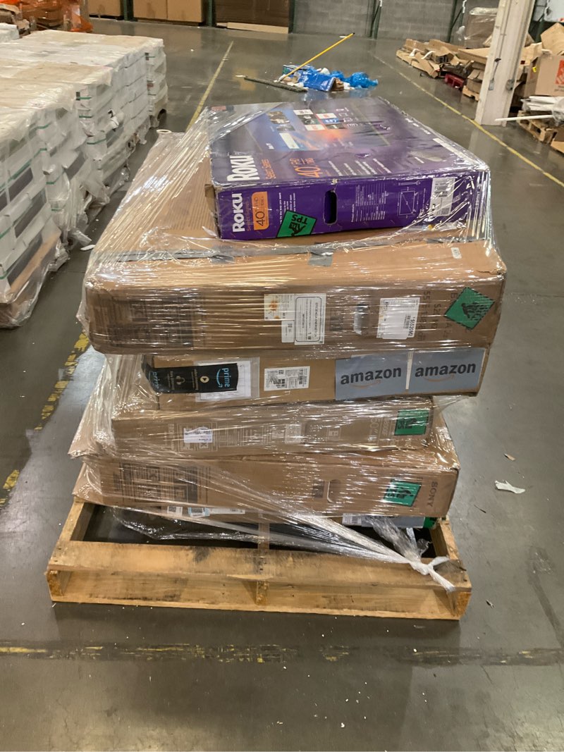 Gm pallet lot 6 damaged tv’s 