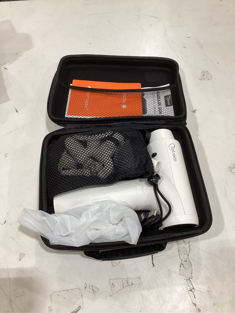 cotsoco Massage Gun Deep Tissue, Muscle Massage Gun Back Massager for Pain Relief, 20 Speeds Handhel