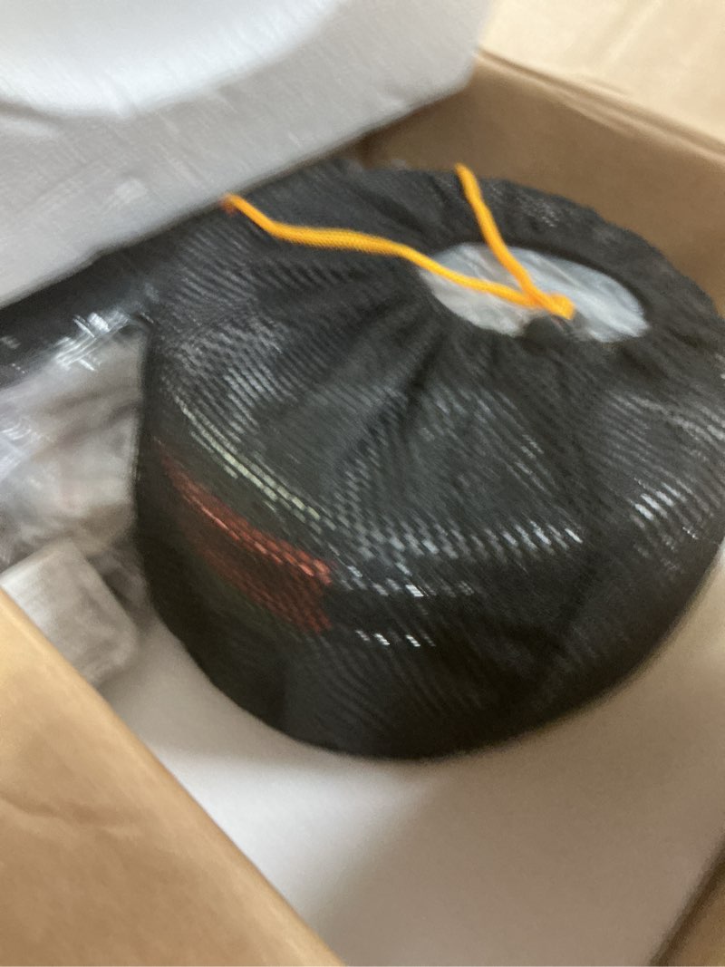 Condition photo showing New/Like New for Hisencn Camping Stove,2 Burner Propane Stove,20000 BTU/h Camping Cooking set Includes Frying Pan,Kettle and Pot,Adjustable Burners & Piezo Ignition,Portable stove for camping Outdoor,Red