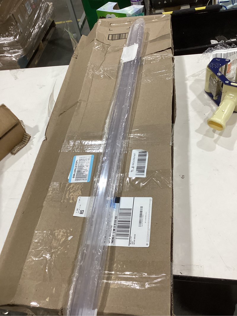 Condition photo showing New/Like New for 2-Pack Butecare Frameless Shower Door Bottom Seal for Glass Doors – Stop Shower Leaks and Create a Water Barrier (1/2” x 39”) Bottom sweep -1/2''