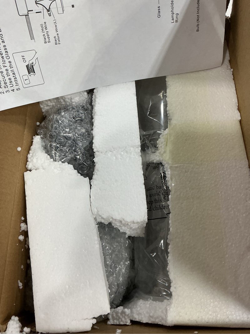 Condition photo showing New/Like New for melucee 2 pack pendant lights for kitchen island black adjustable hanging ceiling lamp with clear gl