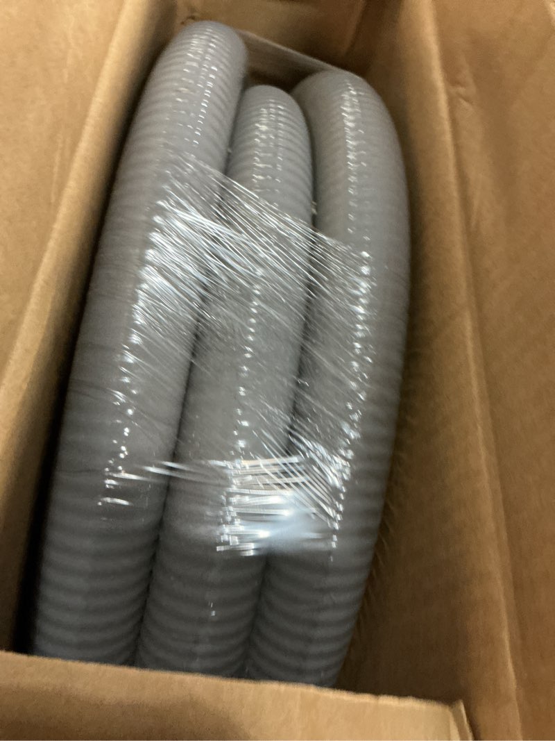 Condition photo showing New/Like New for 1-1/4inch 25ft electrical conduit kit,liquid-tight conduit and connector kit with 4 straight and 2 angle fittings included,flexible non metallic conduit(1-1/4" dia,25 feet) 1-1/4in,25ft