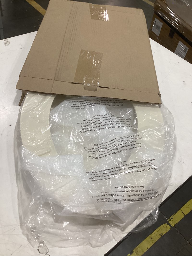 Condition photo showing Good Condition for centoco elongated plastic toilet seat, fits kohler/american standard/toto, standard economy model, made in the usa, dsamaz16-106, bone