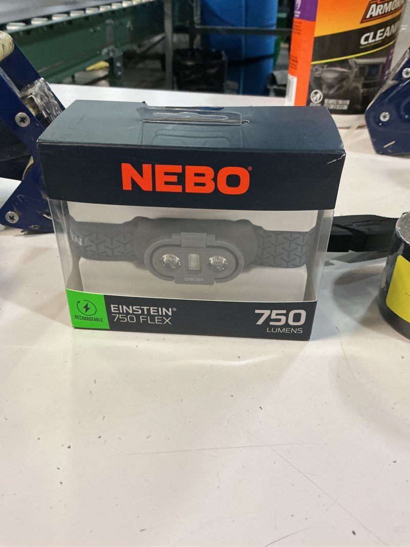 Condition photo showing Good Condition for einstein 750 lumens rechargeable battery flex fuel led headlamp flashlight