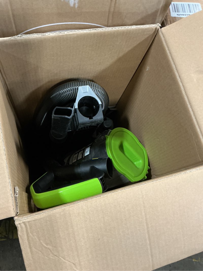 Condition photo showing As Is for Eureka Airspeed Ultra-Lightweight Compact Bagless Upright Vacuum Cleaner, NEU10AE4, Green Green AirSpeed NEU10AE4
