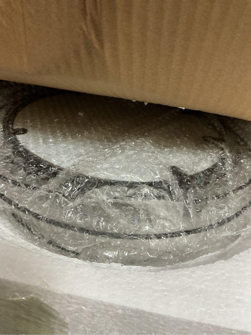 Condition photo showing New/Like New for Hicarer 4 Pcs Decorative Wall Mirror Round Modern Circle Mounted Mirror Metal Wall Art Decor for Bedroom Living Room Entryway Dining Room Hallway (Bronze)