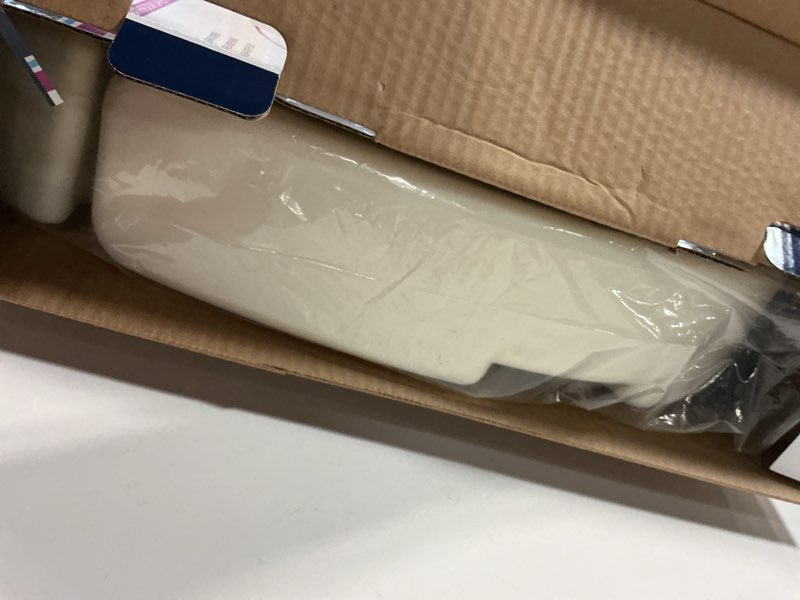 Condition photo showing New/Like New for Drive Medical RTL12608 Hinged Toilet Seat Riser, Elongated Seat, White