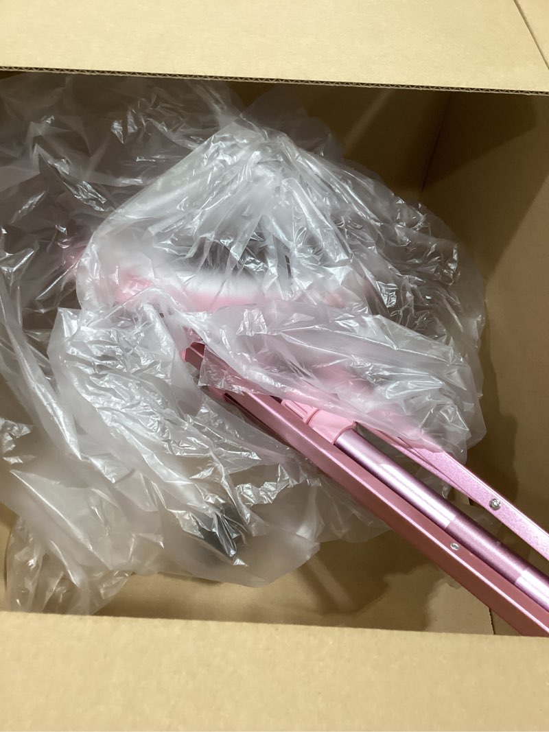 Condition photo showing As Is for UBeesize Upgraded 12'' Ring Light with 62'' Tripod Stand and Magnetic Phone Holder,LED Selfie RingLight for iPhone with Remote,Circle Light for Tiktok/YouTube/Photography/Makeup/Live Stream Pink 12in-magnetic Pink