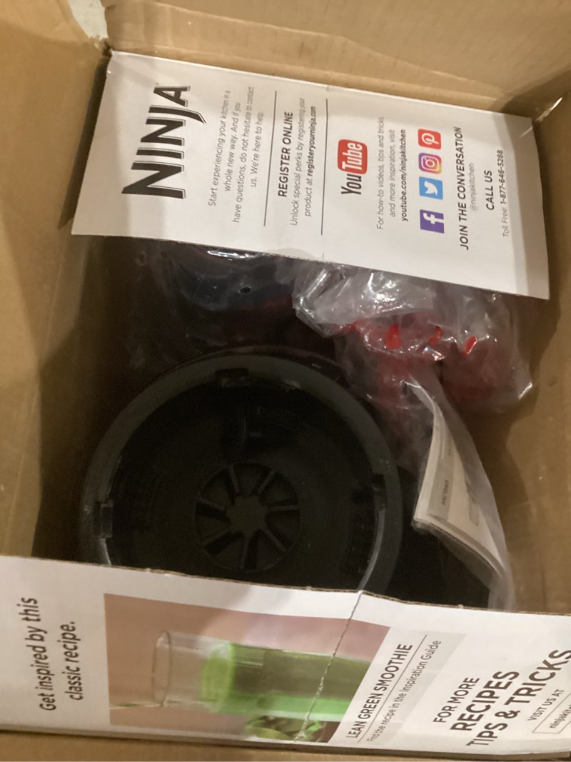 Ninja | Blender | Nutri Pro | Single Serve | For Smoothies, Salsa, Shakes and Frozen Drinks | Includ