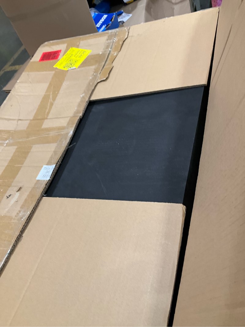Condition photo showing Good Condition for 4" rise lightweight eva threshold ramp for wheelchairs, walking, scooter, 36"l x 24"w driveway curb handicap ramp with non-slip surface for doorways home bathroom, 800 lb load capacity