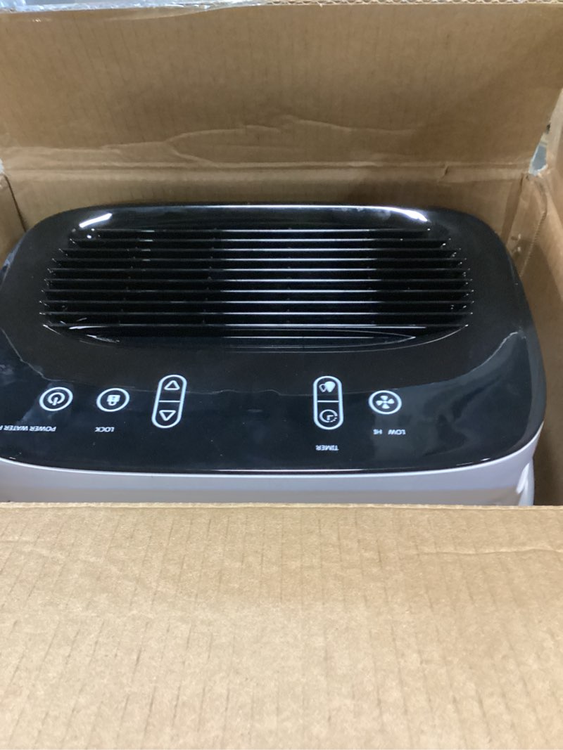 Condition photo showing Good Condition for 32-Pint Dehumidifier for Basement and Large Room - 2000 Sq. Ft, Quiet Dehumidifier for Large Capacity Room Home Bathroom Basements - Auto Continuous Drain Remove Moisture with Child Lock