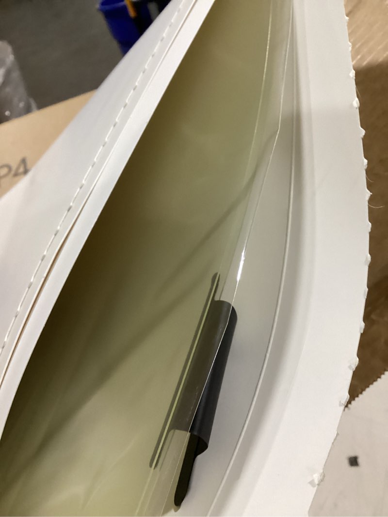 Condition photo showing Good Condition for [2 Pack] Magnetic Hanging 24 Inch Computer Anti Blue Light Screen Protector for 16:9 Aspect Ratio Widescreen Monitor, Eye Protection Anti-Glare Light LED PC Screen Protector, Removable 24 in Protective Film [2 Pack] Magnetic 24" blue light screen