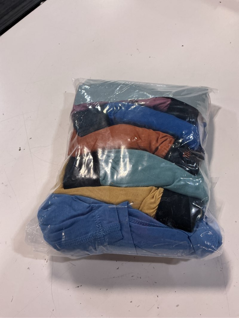 Condition photo showing New/Like New for (size s)david archy men's boxer briefs with fly, rayon made from bamboo, 7 pack | soft, breathable, moisture-wicking comfort with cooling feel, supportive pouch, stretch fit and functional fly. small assorted colors - 6.5'' in 7 pack