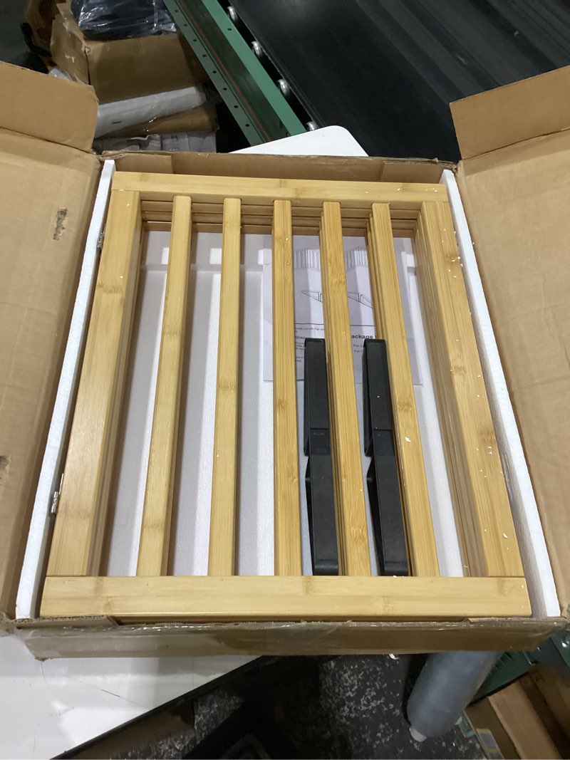 Condition photo showing New/Like New for natural 37-74" wide dog gate for stair, bamboo dog gates for the house doorways, freestanding pet gates for dogs, doogie puppy fence gate bamboo dog gate natural 4 panel - 74 inches wide