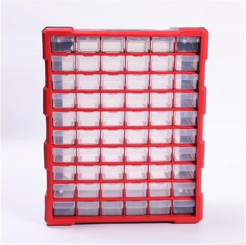 (SIMILAR)Parts Box Classification Multi-Grid Drawer Blocks Screw Classification Component Box Tool Case Toolbox Toolbox