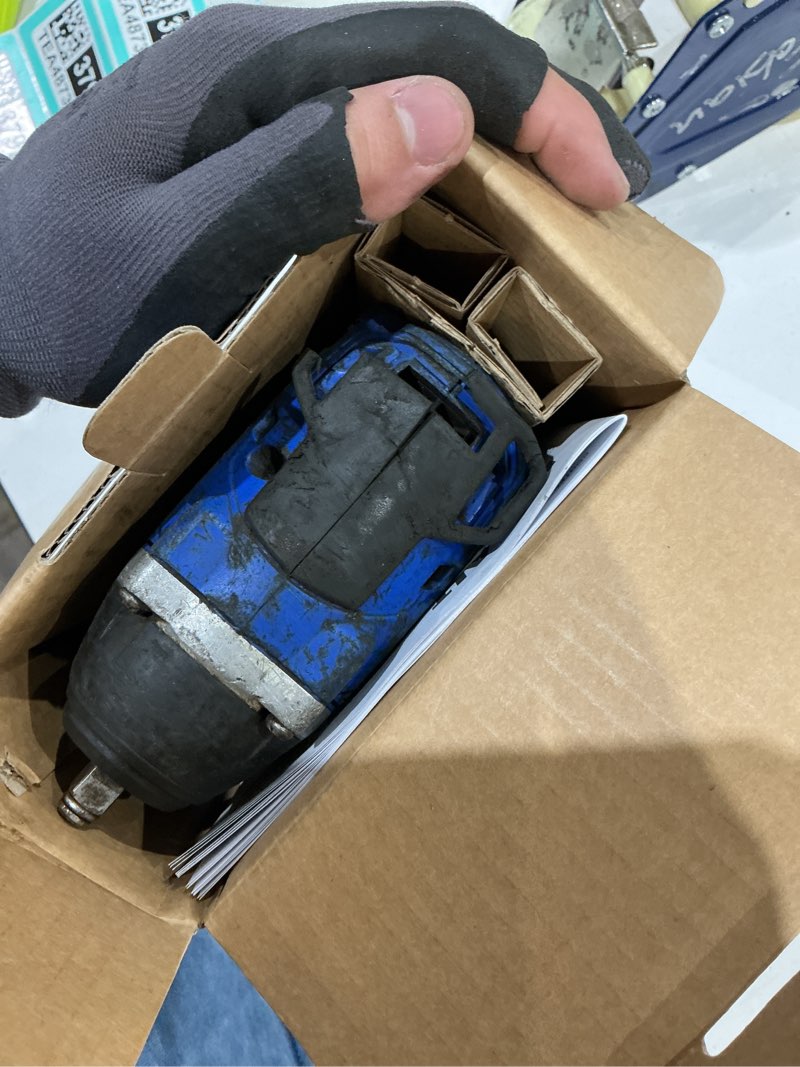 Condition photo showing As Is for kobalt 24-volt brushless 3/8-in drive cordless impact wrench (bare tool)