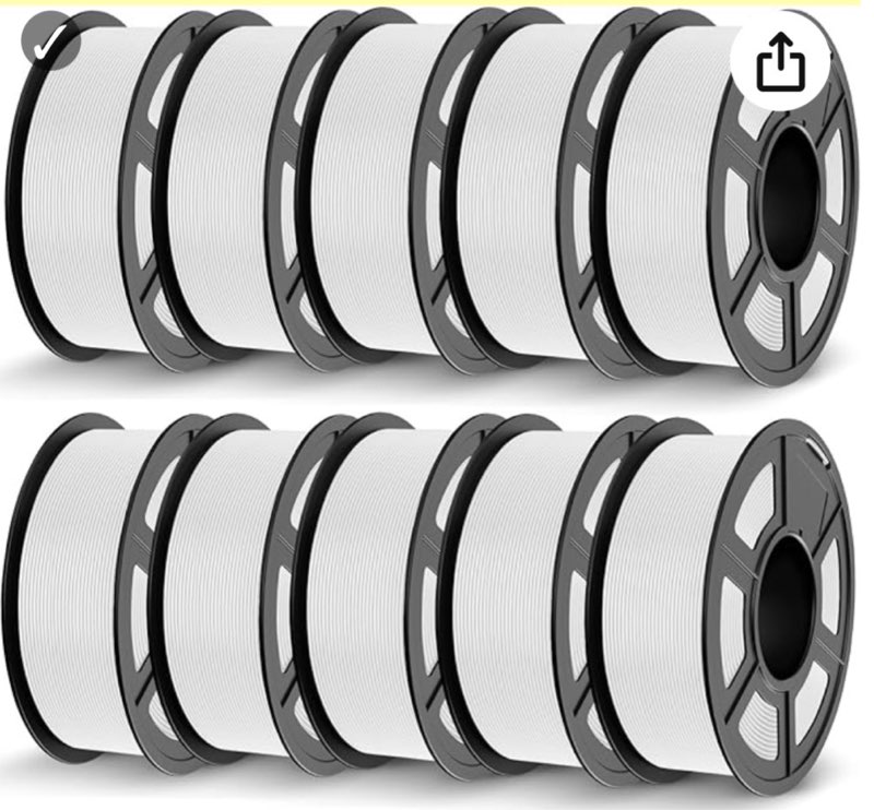 jayo petg filament 1.75mm bundle 11kg, strong toughness petg 3d printer filament, dimensional accura