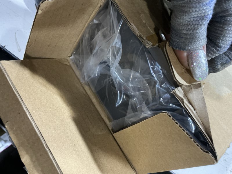 Condition photo showing Good Condition for under desk cable management tray black, litwaro cable management under desk no drill, 25'' cable tray with clamp for wire management, cord organizer for office, home - no damage to table 25" black