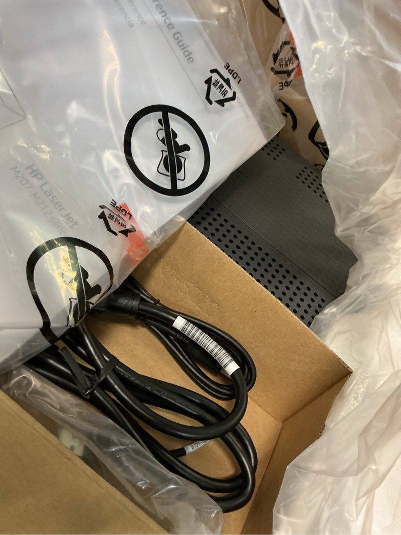 Condition photo showing Good Condition for hp laserjet m209d laser printer, black and white, automatic duplex, usb connection only (cable included), best for home office (8j9l0f) wired