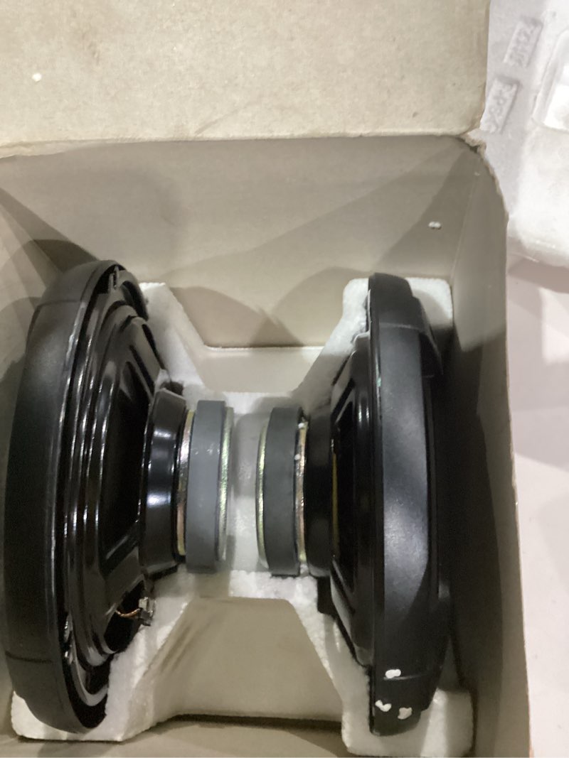 Condition photo showing As Is for PIONEER F-Series TS-F1634R 6.5” 2-Way Speakers (Pair) – 200W Max, Balanced Sound + Smooth Treble, Great Stock Replacement, High-Efficiency Speaker Designed for OEM Power 6.5" Coaxial - 200W F Series