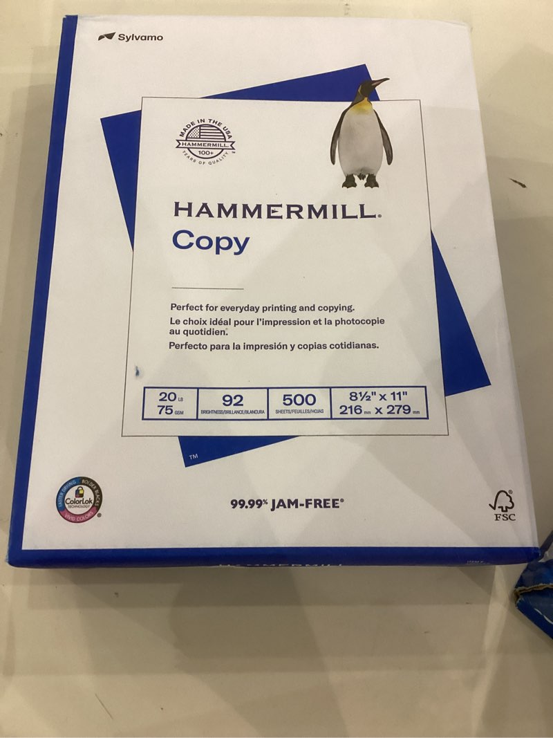 Condition photo showing Good Condition for Hammermill - 92-Bright Copy Paper - White