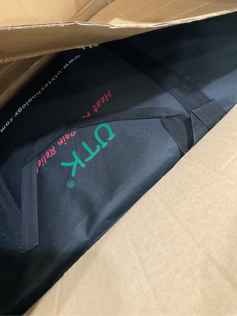 Condition photo showing Good Condition for utk 70'' x 24'' large far infrared heating pad, full body pure jade heating pad for pain relief, fsa-hsa eligible weighted mat with 429 natural jade, hot to 159?, 4h auto off, gift for women men 70 x 24 inch