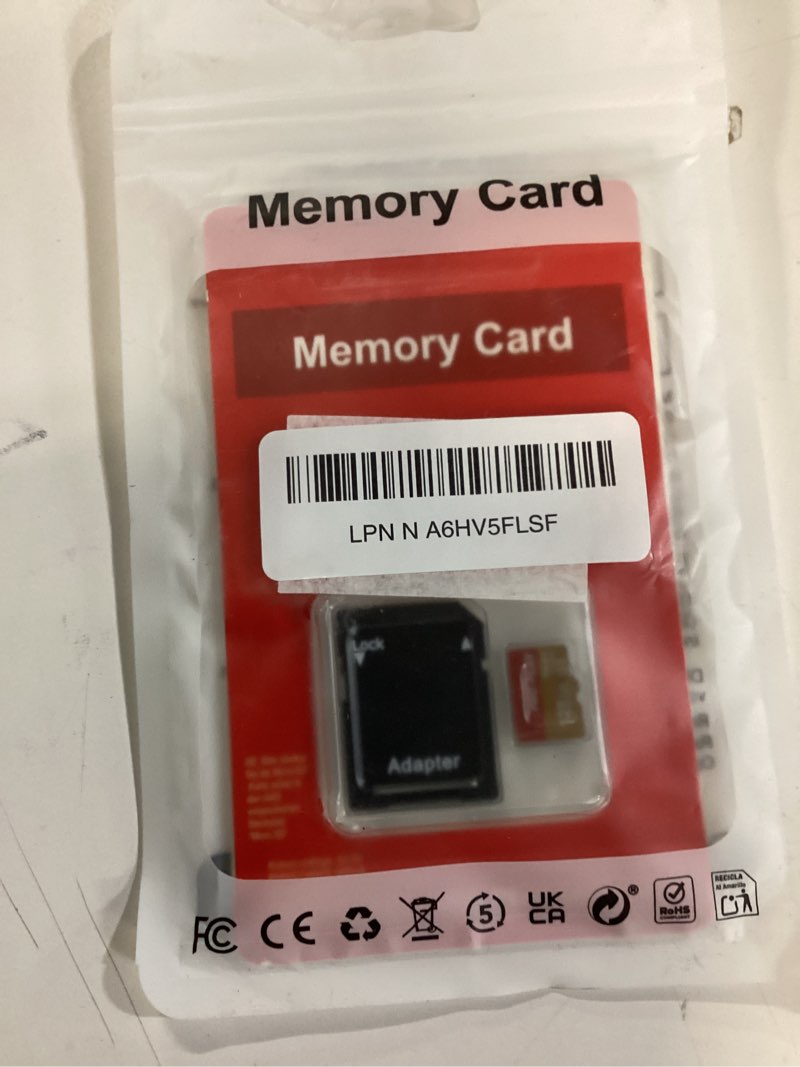 Condition photo showing New/Like New for 2 Pack TF Card 128GB with Adapter, High Speed Memory Card, UHS-I C10 A1 Memory TF Card for Tablet/Mobile Phone/Camera/Car Audio/Game Console (TF162 Red Gold 128GB)