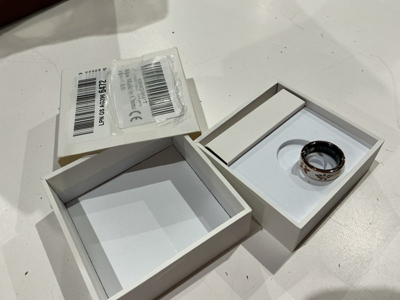 Condition photo showing Good Condition for smart rings for women fitness ring heart rate monitor sleep tracker blood pressure health ring step counter calories pedometer waterproof retro vintage ladies anillo inteligente #7