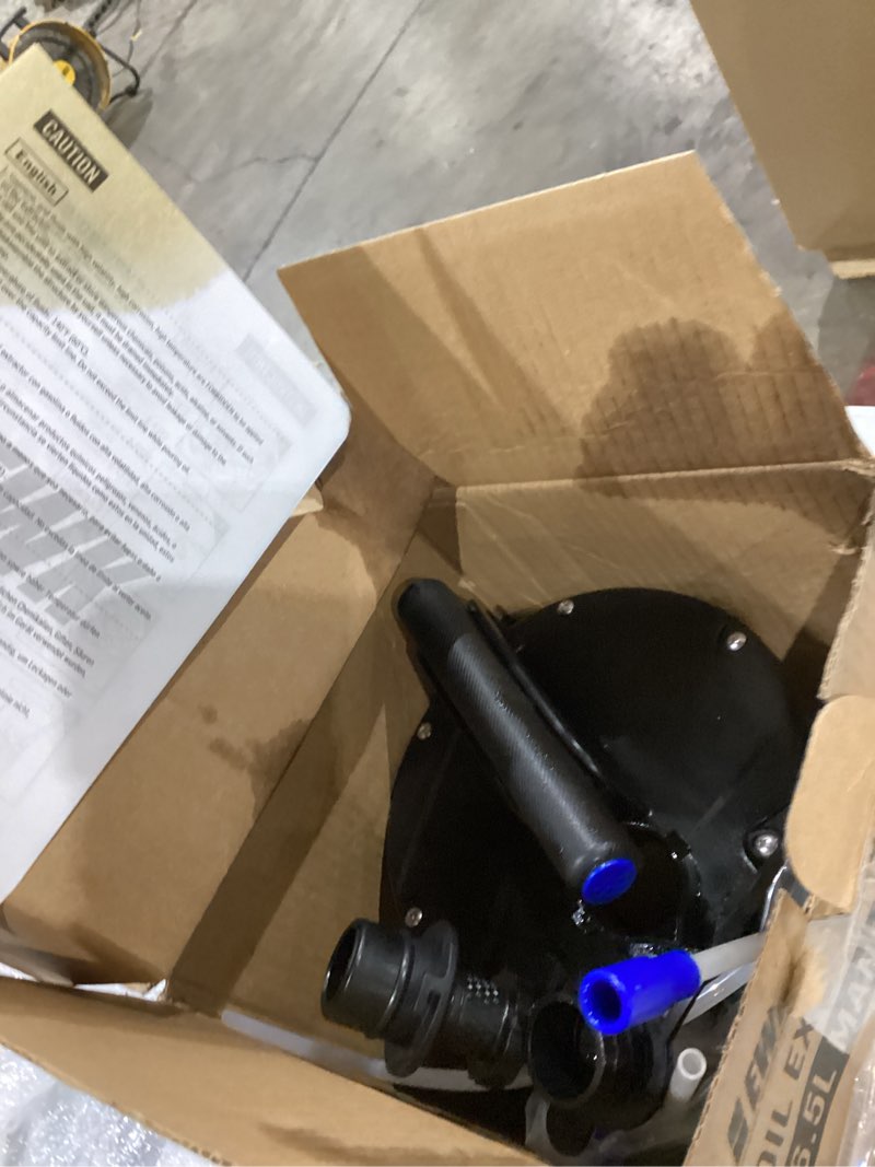 Condition photo showing Good Condition for ewk 6.5l manual oil extractor pump for oil change, fluid evacuators for cars, boats, jet skies, lawnmowers, quick oil drain in 10 pumps