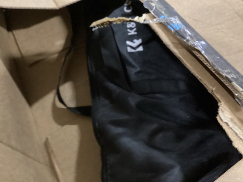 Condition photo showing As Is for k&f concept u-shape reflector curved reflector 100x45cm with 4-in-1 reflective fabric, black/gold/white/silver, with 1.5m stand, with storage bag, for photography studios 39.3*17.7inch