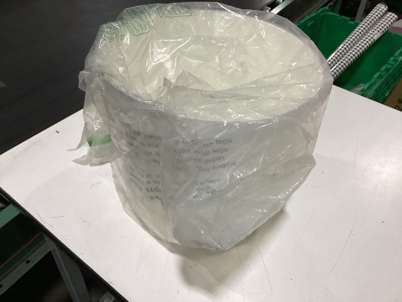 Condition photo showing New/Like New for hbservices usa 12" self-watering+ self-aerating + high drainage + ventilated deep reservoir modern round planter maintains healthy roots and moisture for house plants & garden (white)