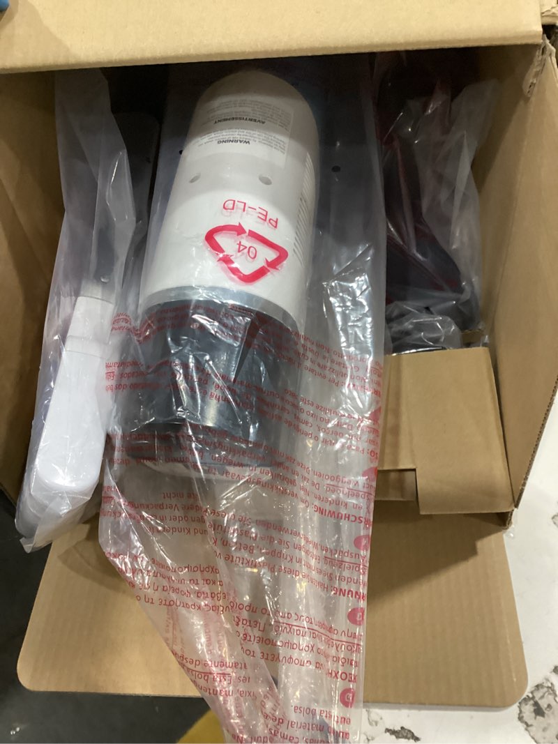 Condition photo showing New/Like New for shark hydrovac messmaster wet dry vacuum cleaner, cordless, 3-in-1 vacuum mop all in one & self-cleaning system, lightweight, powerful suction, for hard floors & area rugs, stone, wd261,rose gold cordless w/ essential