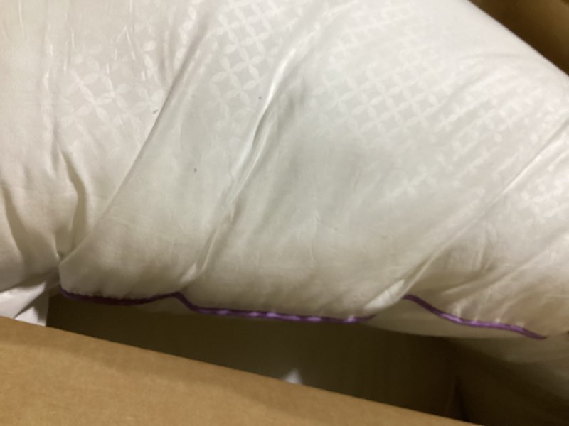 Condition photo showing Good Condition for (similar to) jollyvogue pillows queen size set of 2, soft supportive bed pillows with super soft down alternative fill, luxury fluffy hotel quality for side, back, and stomach sleepers 2 queen