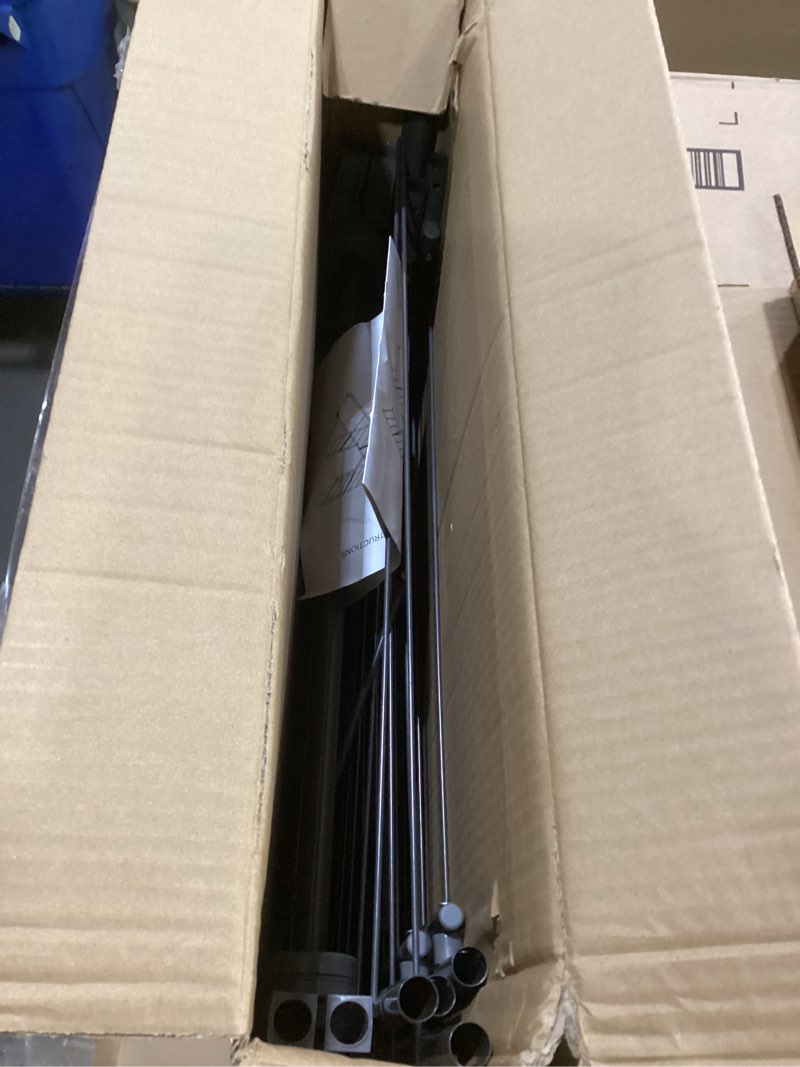 Condition photo showing Good Condition for bigzzia clothes drying rack foldable, 2-level large laundry drying rack collapsible, stainless steel drying rack clothing for indoor outdoor, easy to fold, 33 drying rails, 142cm, gray