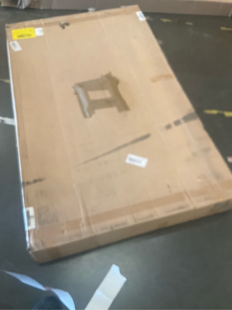 Condition photo showing Good Condition for dreamline slimline 36 in. d x 54 in. w x 2 3/4 in. h center drain single threshold shower base in white, dlt-1136540