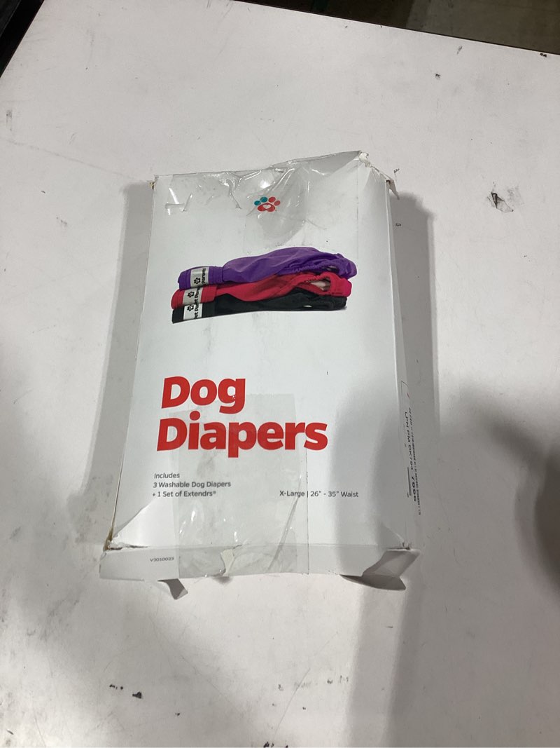 Condition photo showing As Is for Pet Parents® Washable Dog Diapers (3pack) + Extendrs® of Durable Doggie Diapers, Premium Dog Diapers