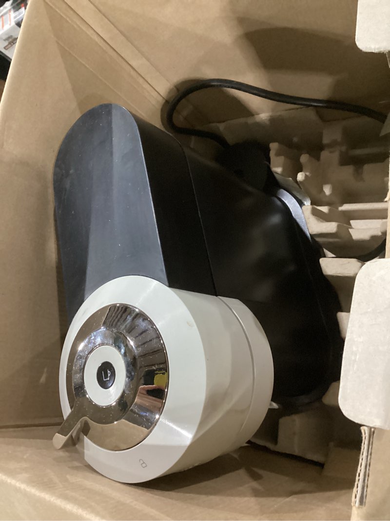 Condition photo showing As Is for not tested missing parts no frother nespresso vertuo next coffee and espresso maker by breville, with aeroccino milk frother machine + frother gray