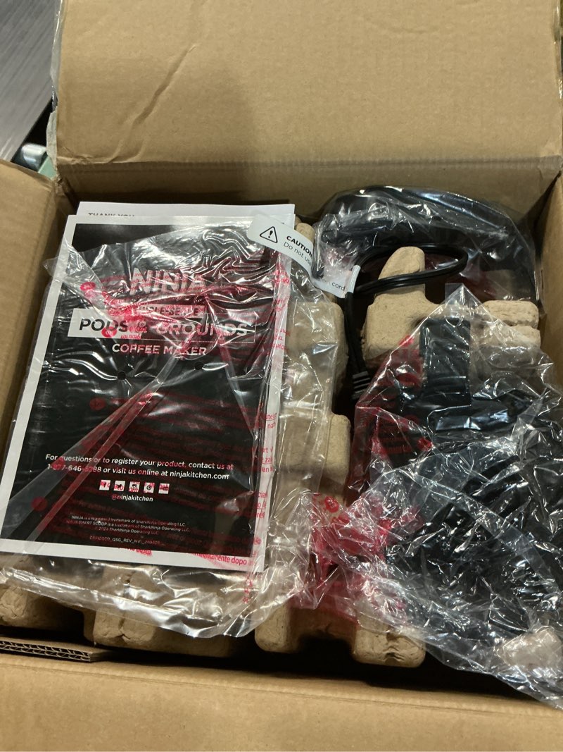 Condition photo showing Good Condition for Ninja - DualBrew 14-Cup Specialty Coffee System with K-Cup Compatibility  4 Brew Styles  Hot Water System & Frother - Black/Silver