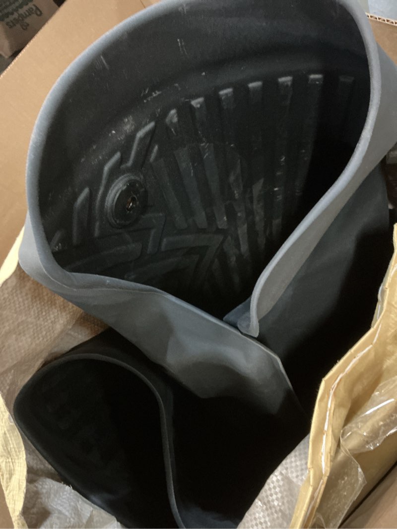 Condition photo showing As Is for powerty floor mats for 2024-2025 2026 chevrolet chevy equinox ev accessories (non fuel), all weather protection anti-slip and waterproof car floor liners for equinox ev 3pcs 2)chevy equinox ev?24-26?1st & 2nd row