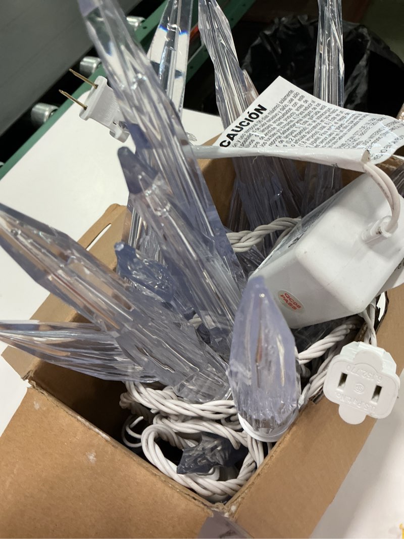 Condition photo showing Good Condition for Christmas ColorMotion™ Icicle Deluxe LED Light String