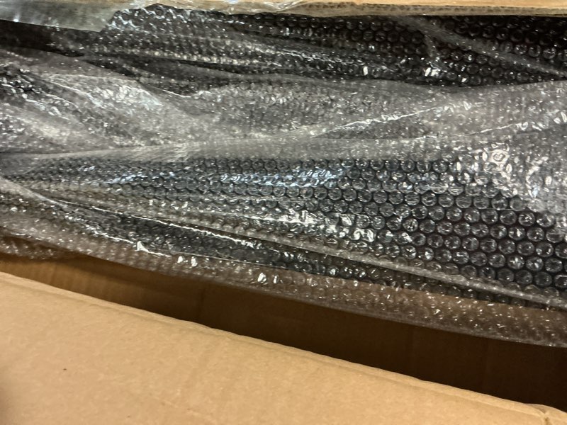 Condition photo showing Good Condition for fence post anchor 36 inch ground spike heavy duty black powder coated fence stakes post base for mailbox, 36 x 4 x 4 inches outer diameter (inner diameter 3.6 x3.6 inches), pack of 4 36 inch 4