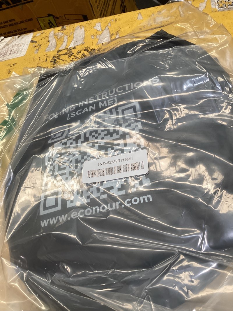 Condition photo showing Good Condition for econour car front windshield sun shade for car | suv accessories for maximum sun and heat protection | uv-blocking windshield dash cover & sun visor for cooler interior | large (64 x 34 inches)