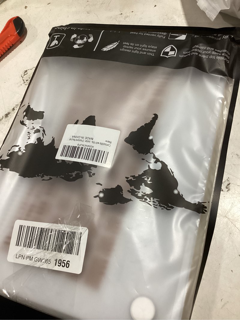 Condition photo showing As Is for anban compatible with macbook air 13 inch case m5 2026 2025-2022 m4 m3 m2 a3449 a3240 a3113 a2681, p