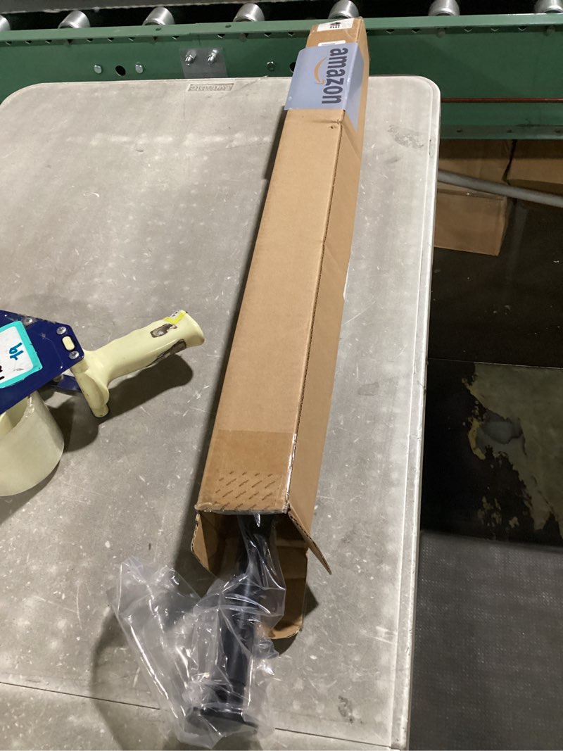 Condition photo showing New/Like New for ivilon tension curtain rod - spring tension rod for windows or shower, 36 to 54 inch. black 36" to 54" black