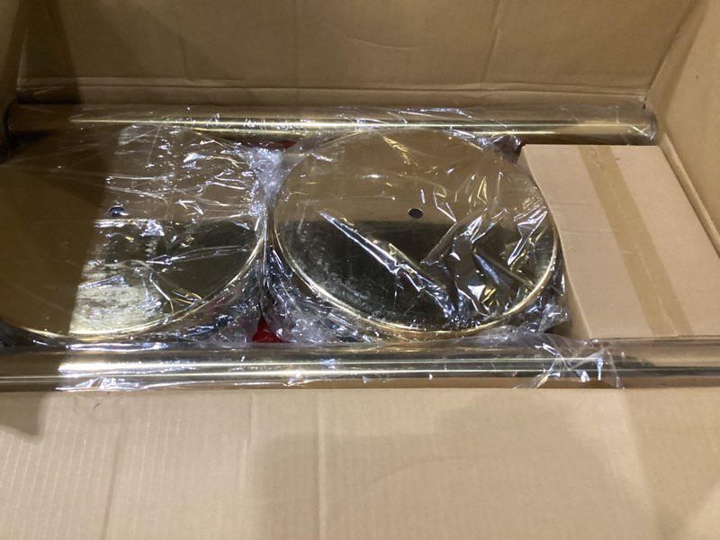 Condition photo showing Good Condition for 6pcs gold stanchions posts with 4pcs 5 ft red velvet rope, red velvet rope stanchion set crowd control barriers, stanchions and velvet ropes red carpet poles for party supplies