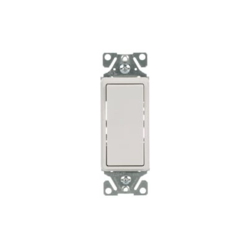 Eaton 15-amp 3-way Rocker Light Switch , White