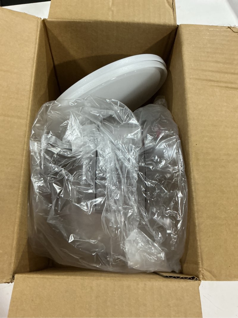 Condition photo showing Good Condition for shenliu 2 pcs 2 qt round food storage container with lid, dough bucket clear translucent containers with scale, freezer & dishwasher safe, dough proofing container for pizza bread kitchen organization