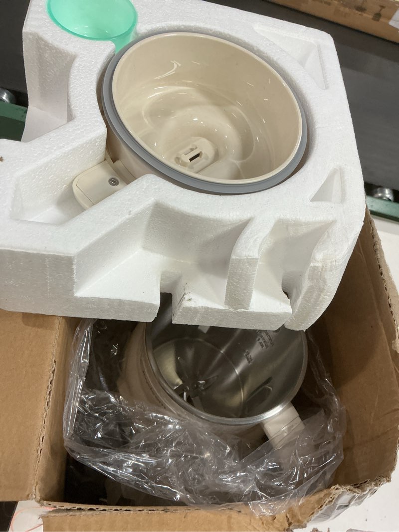 Condition photo showing Good Condition for Joydeem Nut Milk Maker Machine,Adjustable Temperature Control, 46oz Almond, Soy, Oat, Coconut Plant-Based Non-Dairy Beverage Blender with 10 Blades, Auto Clean, Boil Water, Timer, Keep Warm, White