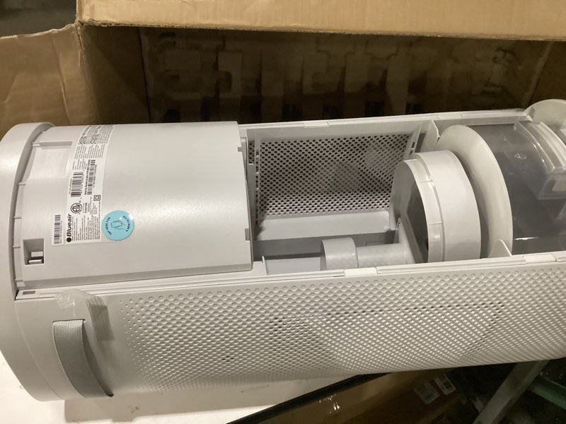 Condition photo showing Good Condition for Not tested BLUEAIR 2-in-1 Purify + Humidify: Air Purifier and Humidifier with HEPASilent™ and 360° InvisibleMist™ Technology, Top Pour - covers 1,726 sqft in 60 minutes - Perfectly balanced air, one product 2-in-1 Humidifier and Air Purifier