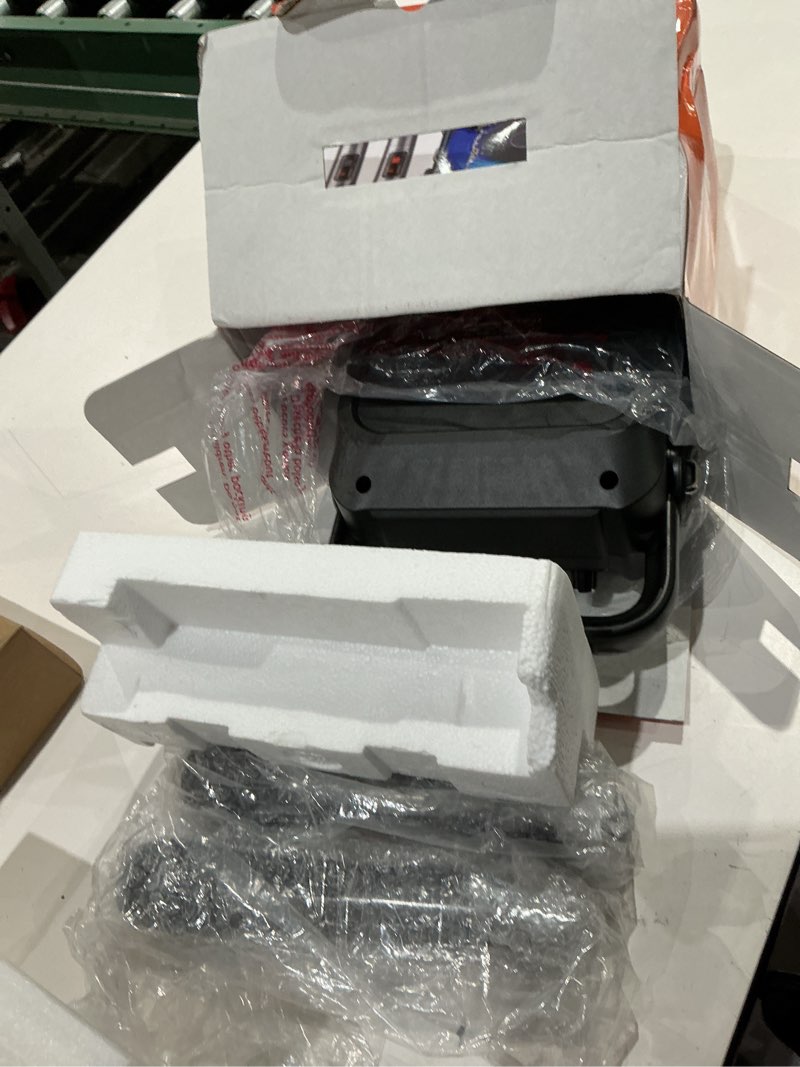 Condition photo showing Good Condition for karaoke machine, portable bluetooth speaker with 2 wireless microphones for adults & kids with lights, karaoke microphone with pa system supports usb/tf/rec/fm/aux for home party home system packages 2 mics